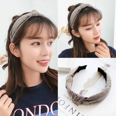 Headband nữ thẻ người lớn 2018 tóc mới headband trang sức đầu hoang dã đơn giản siêu cổ tích net rửa tóc đỏ dây cột tóc