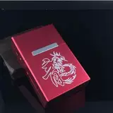 Металлический креативный портативный магнитный портсигар, алюминиевый сплав