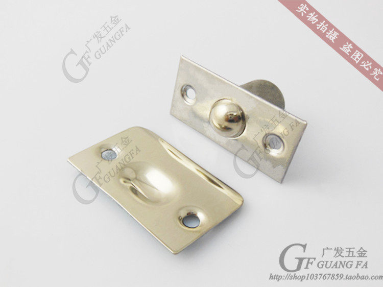 Spring door touch cabinet door bump stainless steel bump stealth door - top bead door - bead bucket - bead bucket with screw