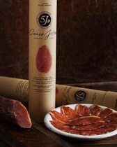 Spanish Iberian 5J air-dried tenderloin sausage LOMO acorn tenderloin ready-to-eat raw salami