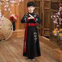 Children Handsuit Boy China Wind Boy Han clothes Gongfu Gongzi Less lord to serve boys Gou Wind Performance Costume Autumn winter
