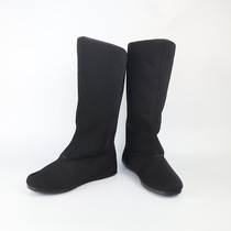 Hanfu Boots Photography Performance Dance Shoes Officers And Soldiers Boots Martial Arts ancient clothes men and women Booty boots Mens shoes men
