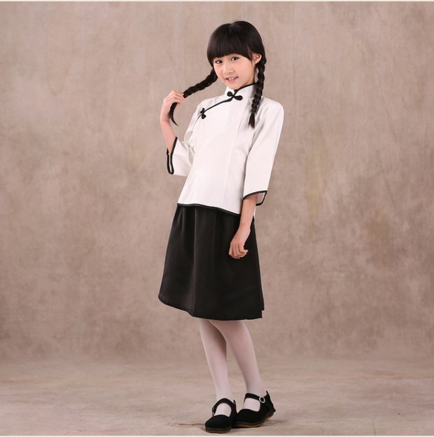 Trang phục thanh thiếu niên Trung Sơn trang phục học sinh Chang Anzhen đọc thuộc lòng giới trẻ Trung Quốc cho biết trang phục hợp xướng thiếu nhi năm mới áo bé trai