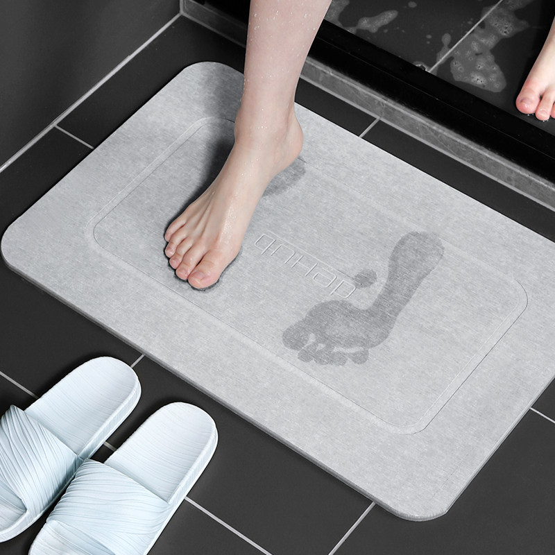 [USD 85.84] Diatom mud absorbent mat toilet floor mat quickdrying foot