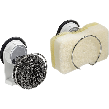 Dishwasher sponge rag sink storage rack