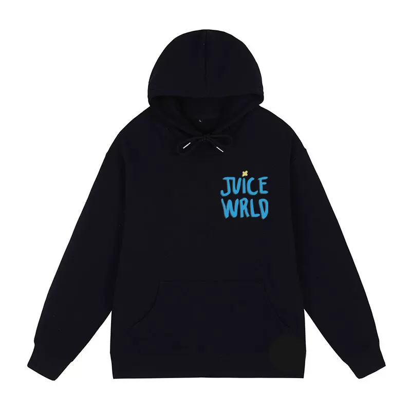 Худи с капюшоном JUICE WRLD в стиле хип-хоп, модный спортивный автомобиль, буквенный ретро-худи для мужчин и женщин, на улице хип-хоп Hoodie