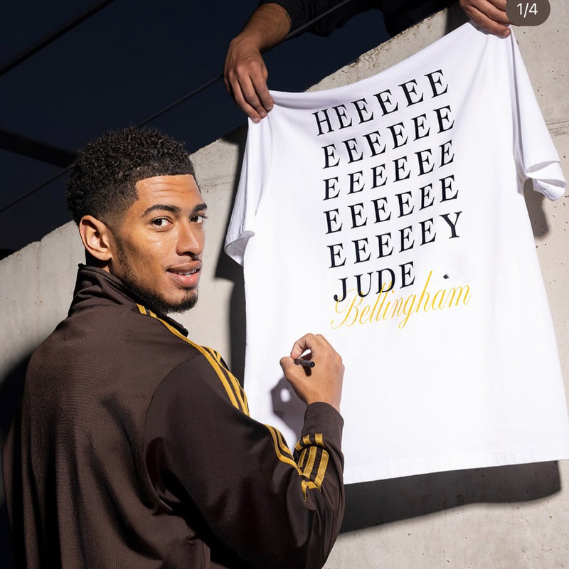 2025 Royal Madrid Emperor Marquette Short-Sleeved T-Shirt Croros Berinham's Same Short-Sleeved T-Shirt Pure Cotton