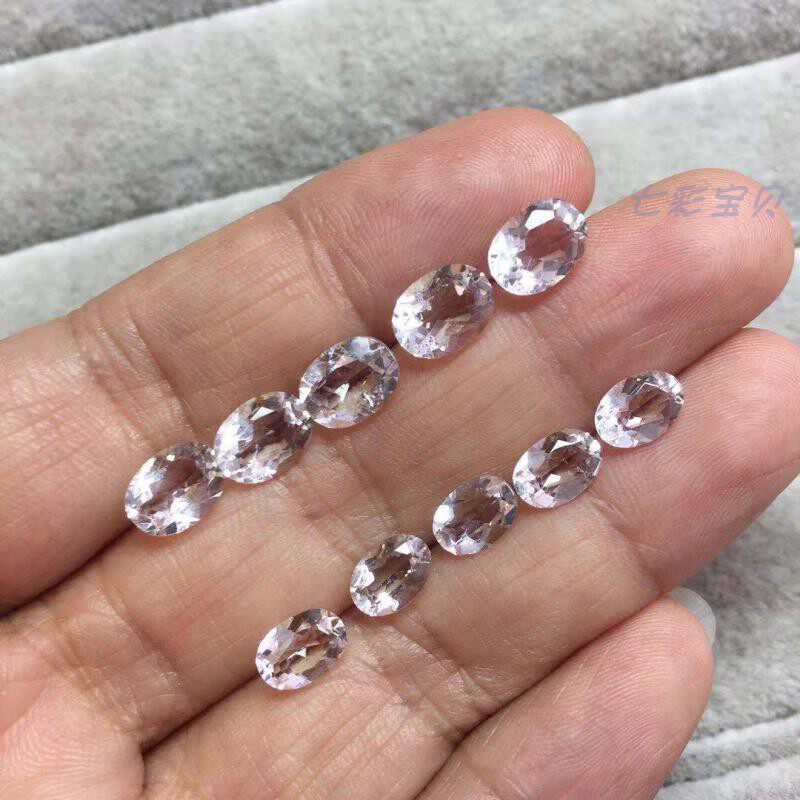 Natural White Crystal Withdrawal Face Naked Stone A11A-5 6 GIC National Examiner Specimen