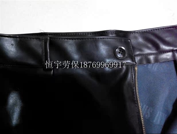 Pantalon cuir homme DUNLOP PU - Ref 1482916 Image 6