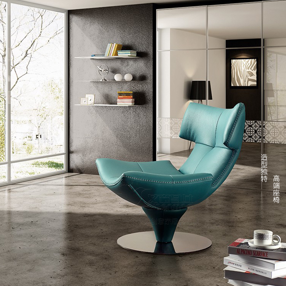 Nội thất khách sạn tùy chỉnh thiết kế nội thất khách sạn phòng chờ ghế lounge chair sofa phong cách Bắc Âu sáng tạo ghế salon