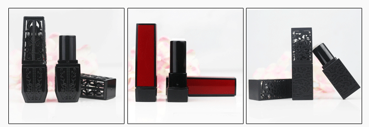 Handmade tự làm son môi ống cao cấp tròn vuông son môi ống rỗng vỏ son 12.1mm chất liệu khuôn - Tự làm khuôn nướng khuôn làm kem silicon