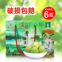 Guangdong Guojiang Longmei plum wine Self-brewed plum wine fruit wine gift box No blending low-grade plum wine