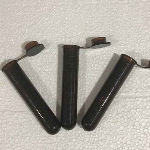 塑料试管10ml连盖 棕色离心管  EP管  200支 带刻度