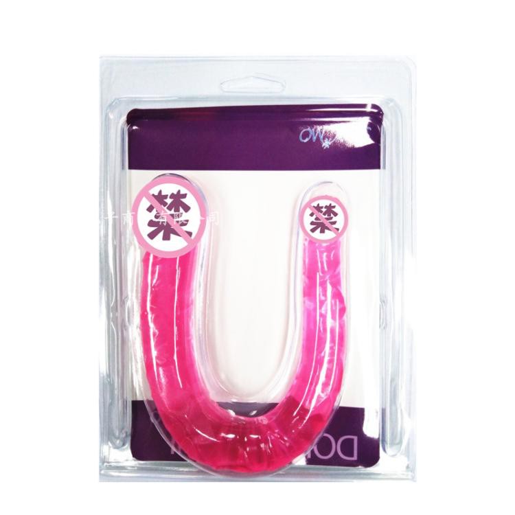 Twin-headed Longyang Female Lalla LES Masturbon with Adult Men and Women SM Tunnel Wears