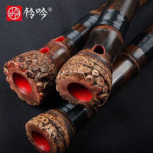 伶吟 Профессиональная производительность фиолетовых бамбуковых коротких отверстий с высоким бамбуком, небольшие приборы с нулевым фронтом и задним ходом, участок G Advatue f Nan xiao