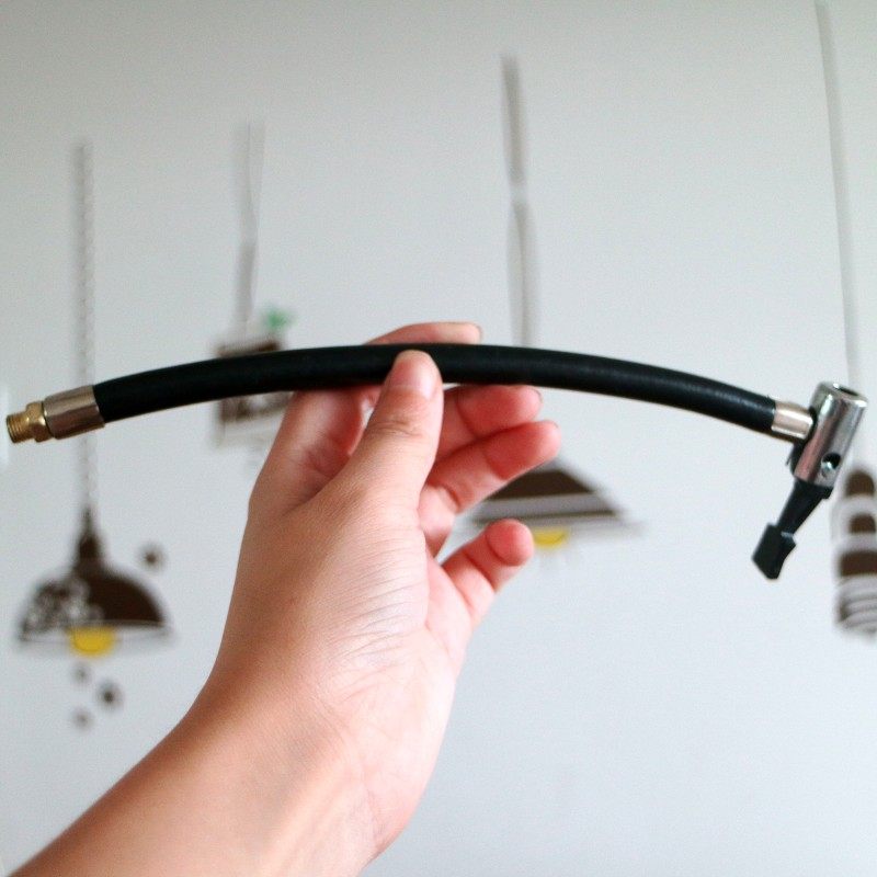 Car air pump, air pipe inflator, extension pipe, air pump extension line, car air pump joint