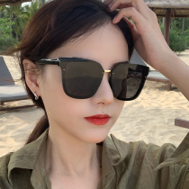 2020 new sunglasses Korean fashion Mens polarized anti ultraviolet driving driving sun glasses female big face thin