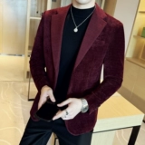 Ткань, водоросли, пиджак классического кроя, мужской приталенный костюм, изысканный стиль