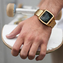 United States nixon nixon overseas direct mail domineering black gold digital display personality square Mens Watch A1107-502