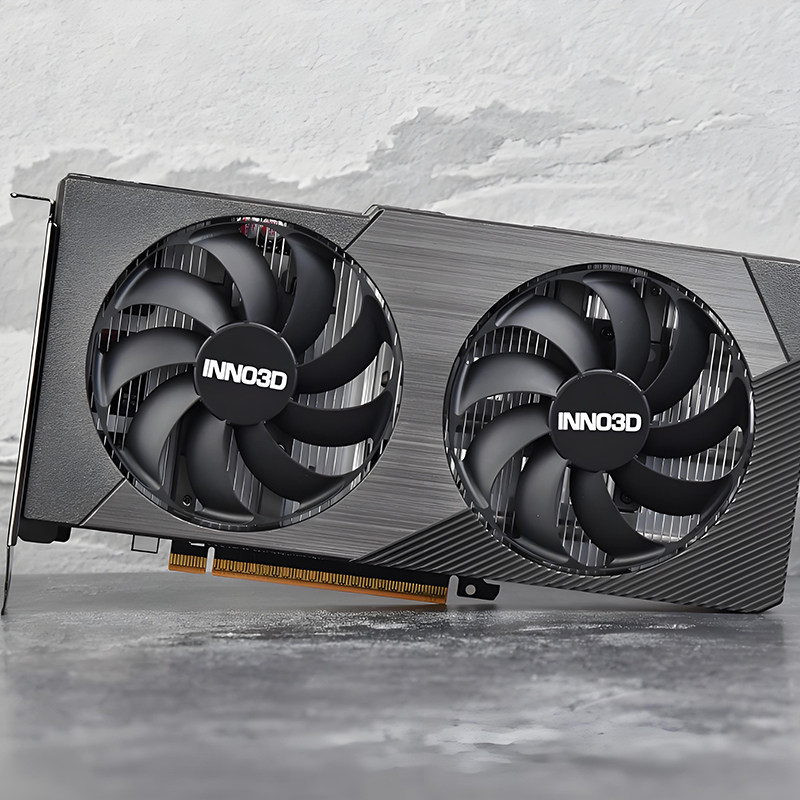 Innotek Rtx5060 Graphics Card Supports Dlss4.0, Metal Backplate Reinforced Design, Desktop Independent Graphics Card