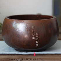 Water tea washing ceramic tea slag tank household pen washing large Jingdezhen washing built water Cup washing tea cup utensils