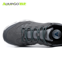 Shang walk outdoor mountaineering shoes men cowhide lightweight non-slip wear-resistant sports travel mountain climbing women cross-country hiking hiking shoes