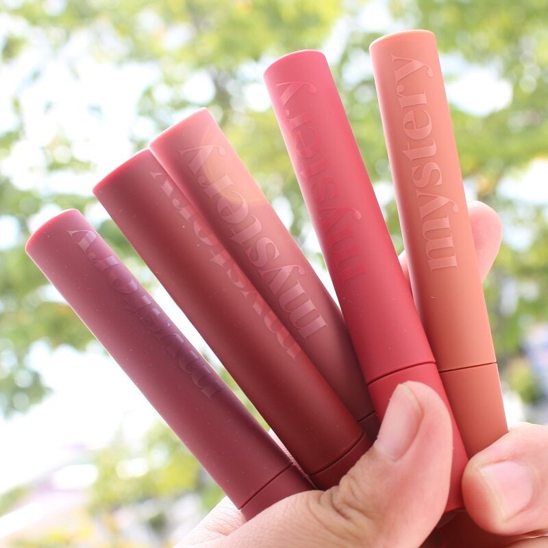 immeme lip glaze lipstick mysterious soft yarn matte matte lip gloss lip gloss MYSTERY red brown rose bean paste