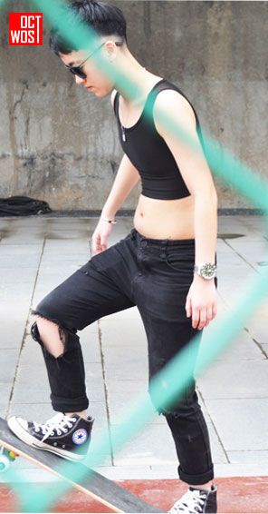 Slip jeunesse OCTWOS AL01 en nylon - Ref 645745 Image 13