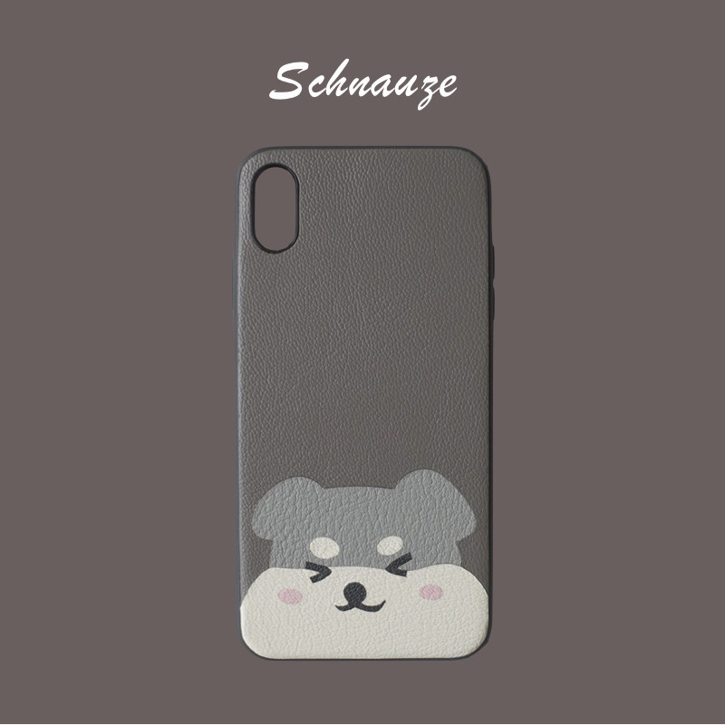 Cartoon Snownery is suitable for iPhone112promaxs mobile phone protection shell 78plus creative birthday inside