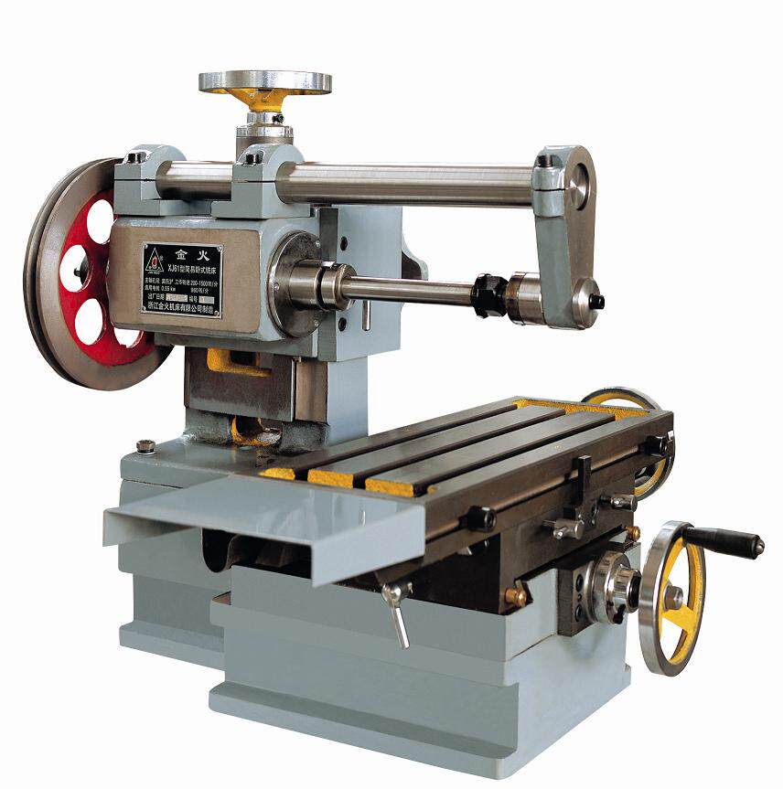 Hot pin Zhejiang Gold Fire XJ26B XJ61 Enhanced desktop horizontal XJ61 milling machine with tax
