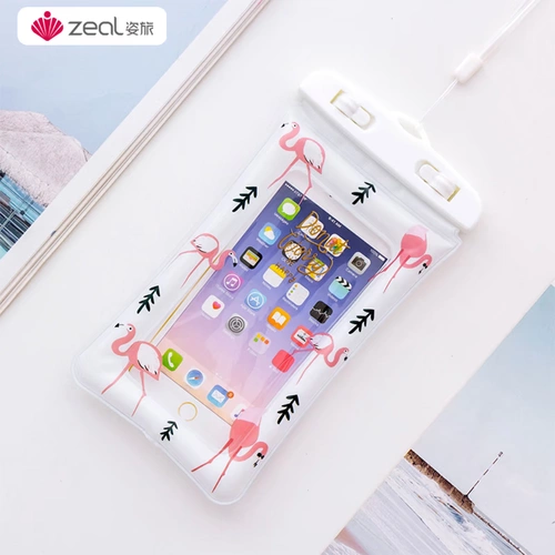 zeal Водонепроницаемый мобильный телефон для плавания, большая универсальная сумка, сенсорный экран