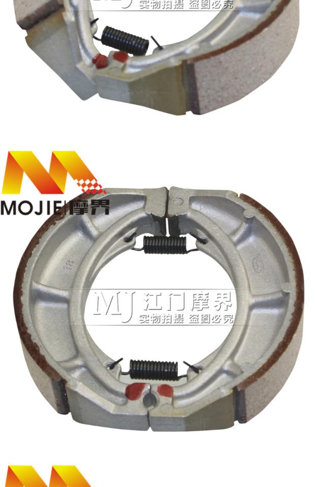 Phụ tùng xe máy cho xe cảnh sát Suzuki Ruishuang EN150J Má phanh sau Má phanh Má phanh - Pad phanh má phanh xe máy honda