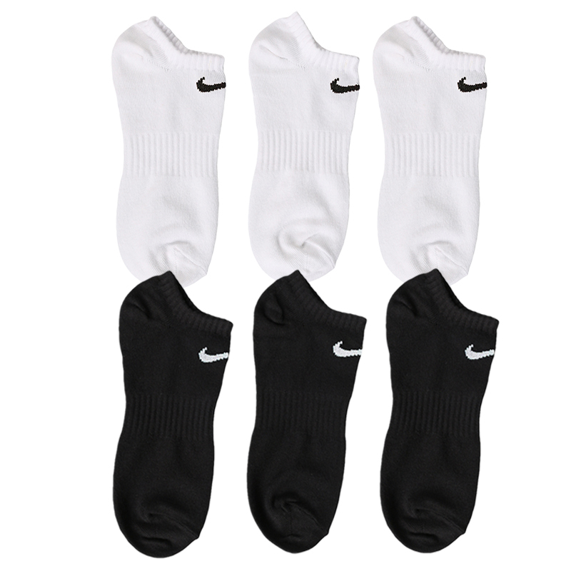 Nike Men's and Women's Socks New Summer Style Three-Pair Pack Breathable Casual Sports Short Socks Sx7678-010-100 Nike Men's and Women's Socks New Summer Style Three-Pair Pack Breathable Casual Sports Short Socks Sx7678-010-100
