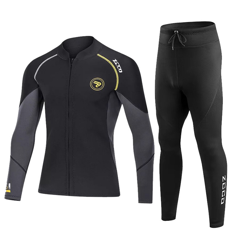 1.5 2 3 5MM wet suit warm men's moto surf paddle board swimsuit women's water rescue jellyfish suit