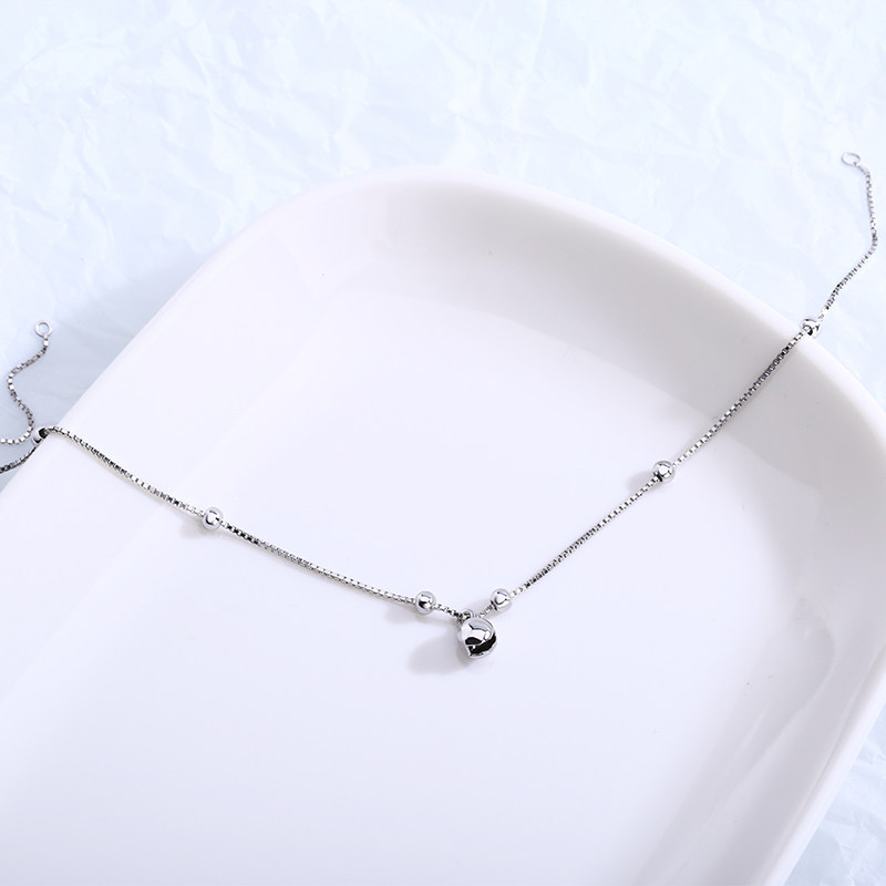 Bracelet de cheville Femme JOHNSONGEM en Argenterie - Ref 3104357 Image 3