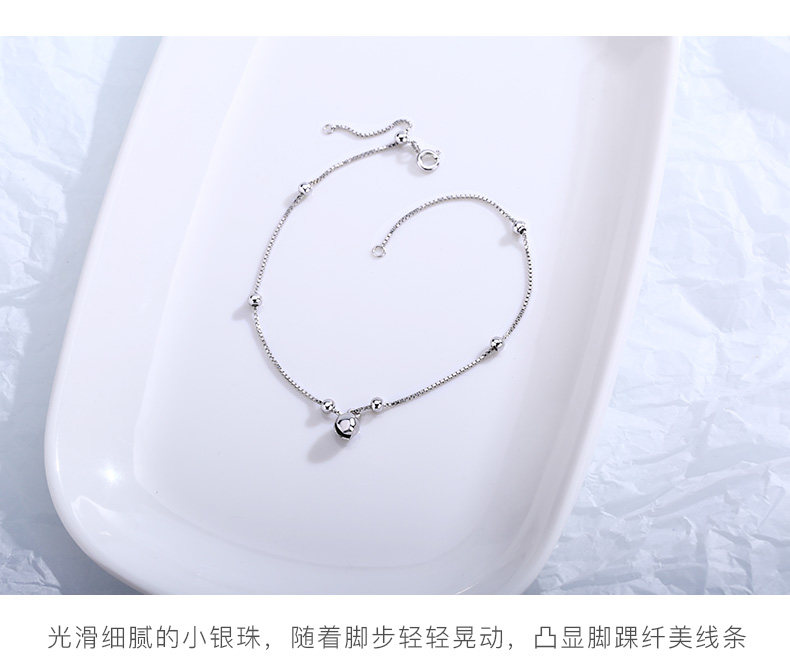 Bracelet de cheville Femme JOHNSONGEM en Argenterie - Ref 3104357 Image 11