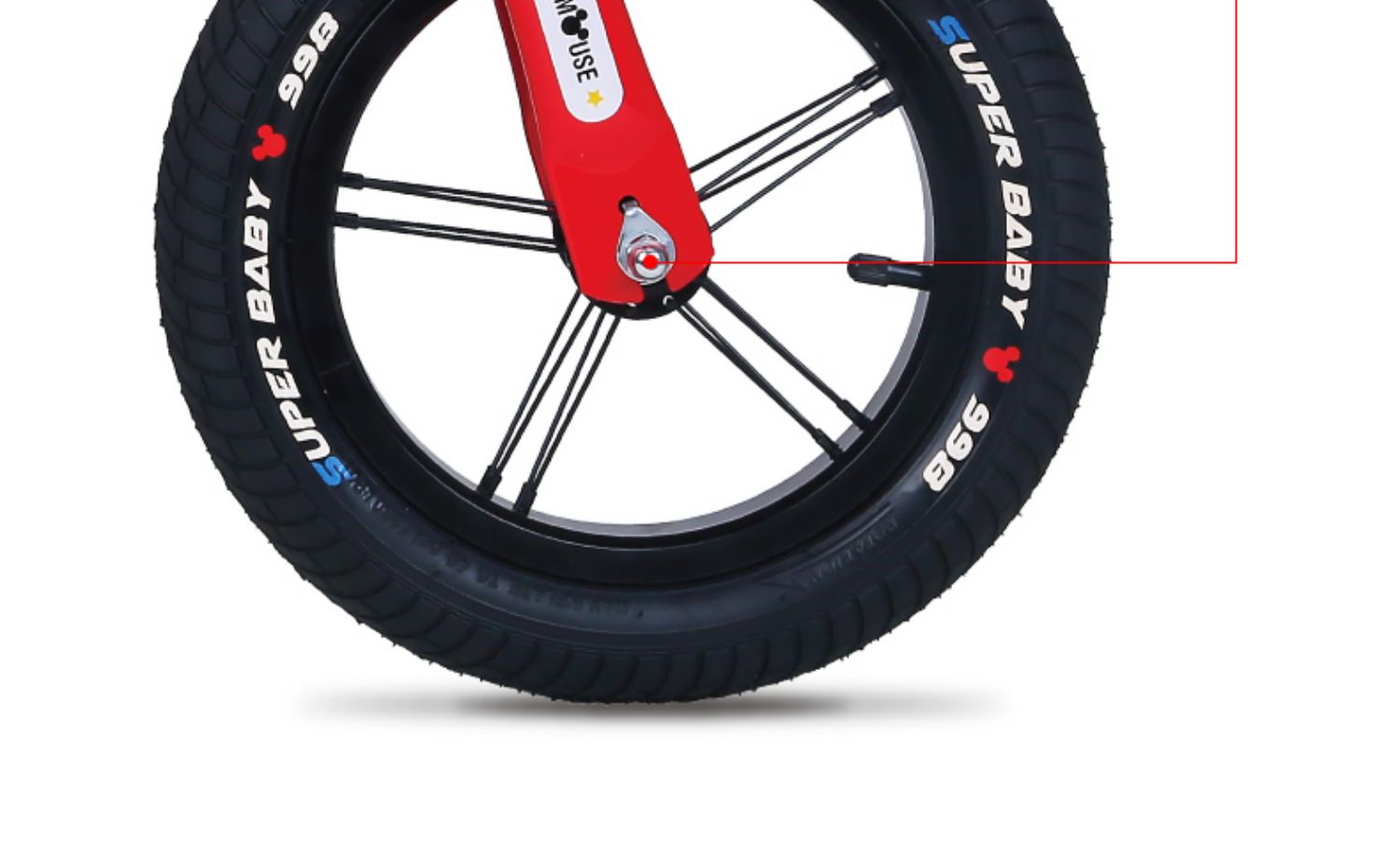 xe thăng bằng em bé vàng Disney Kids Balancer Scooter Trẻ em không có xe đạp chân 1-3-6 Xe tay ga cho trẻ mới biết đi - Smart Scooter xe thăng bằng yedoo