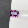 Natural red purple spinel baguette color gemstone clean