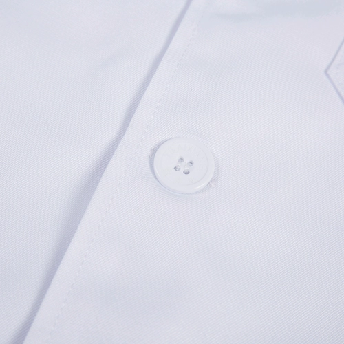 Белый халат, куртка, униформа врача для работы, униформа медсестры, короткий рукав, цвет