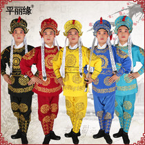Opera soldier clothing Soldier clothing Peking Opera Martial Arts drama Dragon costume Ancient costume Soldier clothing Guard soldier clothing Crepe male soldier clothing