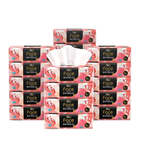 Jierou Face Oil Painting Koi Soft Tissue Wettable Tissue 4 Layers 80 Tissues 40 Packs Affordable Pack ys