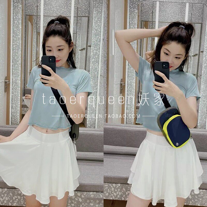 Action Always cool speed dry thin section Running fitness casual sports short sleeve T-shirt