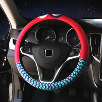 Car cartoon steering wheel cover four seasons universal car handle cover non-slip cute Volkswagen Audi Toyota Ford