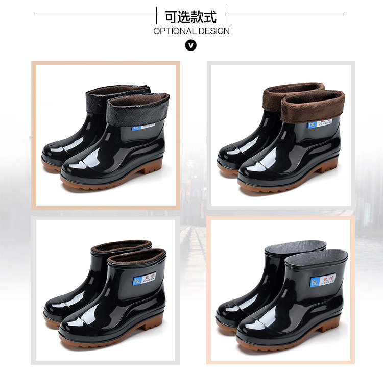 Chaussures - bottes caoutchouc homme pour hiver - semelle tendon - Ref 958980 Image 10