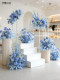 Monet-Style High-End Artificial Flowers, Faux Flower Arrangements, Jewelry Store, Clothing Store, Atmosphere Decoration, Scene Layout, Floral Landscaping