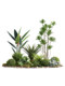 Roman's Mother's Artificial Green Plant Landscape Features Lily Bamboo and Bird of Paradise, Decorative Plants for Restaurant Decoration, Floor-Standing Display