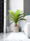 Roman's Mother's Artificial Plant, Sunflower Potted Plant, Nordic Floor-Standing Fake Green Plant, Bonsai, Sofa Entrance Decoration Display