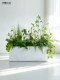 Artificial Flowers, Simulated Flower Boxes, Floral Landscaping, Decoration for Shopping Malls and Hotels, High-End Atmosphere Arrangement, Partition Floral Plants and Landscapes