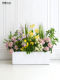 Indoor and Outdoor Flower Boxes, Simulated Plants for Decoration, Restaurant Balcony Partitions, Artificial Floral Art, Landscape Decoration, Green Plant Landscaping