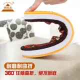 [3 двойная доставка пара] нижняя часть сухожилия говядины нижняя крючка обувь ручной работы без устойчивого износа.